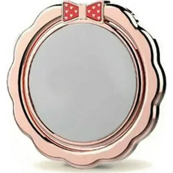 Ring Holder - Bow And Fade Mirror - Rose Gold