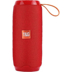 T&G TG-109 Αδιάβροχο Ηχείο Bluetooth 10W με Ραδιόφωνο Κόκκινο