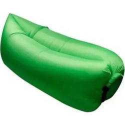 Φουσκωτό Στρώμα & Κάθισμα Ξαπλώστρα Lazy Bag Inflatable Air Sofa 185CM, σε πράσινο χρώμα