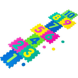 Αφρώδες Παζλ Δαπέδου (Σετ 10τμχ) A-S Hopscotch 934740468