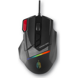 Spartan Gear Talos 2 Ενσύρματο Gaming Ποντίκι RGB Black