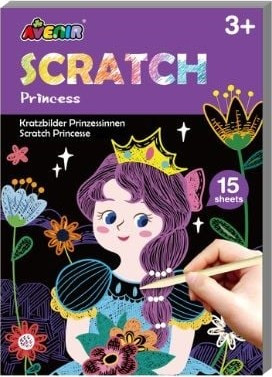 Avenir - Mini Scratch Book - Princess (58CH221658)