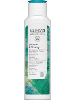Lavera Volume & Strength Organic Orange & Green Tea Φυτικό Σαμπουάν για Όγκο για Λεπτά Μαλλιά 250ml