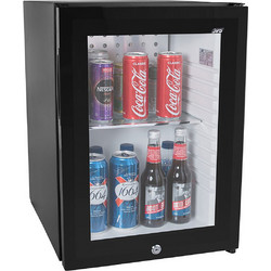 Minibar, JVD, 8662497, CPE30 -GD 3-ply, Glass Door, Compressor- 50,5 x 40,2 x 42,5 cm Μαύρο