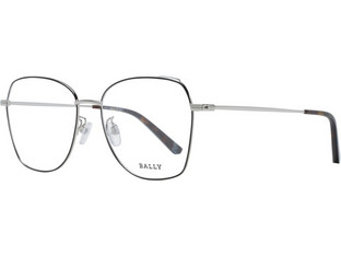 Bally BY5036 005 Σκελετός Γυαλιών Οράσεως Μεταλλικός Ασημί Μαύρος