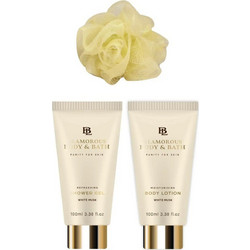 Glamorous White Musk Body Lotion 100m + Shower Gel 100ml