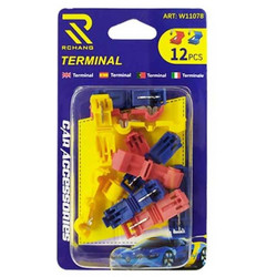 Σετ κλέφτες ρέυματος καλωδίου - Clips - T1/T2/T3 - 12pcs - 142023