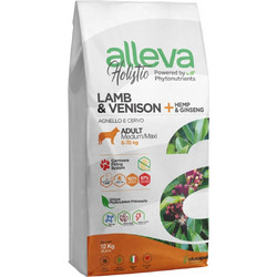 Alleva Holistic Adult Lamb & Venison Medium & Maxi 12kg