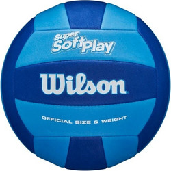 Wilson Super Soft Play Μπάλα Volley WV4006001XBOF ΜΠΛΕ