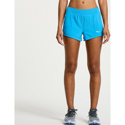 Saucony Outpace Αθλητικό Γυναικείο Σορτς Τιρκουάζ SAW800422-AT