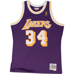 Mitchell & Ness Shaquille O'Neal Los Angeles Lakers 1996/97 Φανέλα Μπάσκετ ΝΒΑ SMJYGS18178-LAL96SON