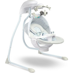 Caretero Swing Raffi Relax Μωρού Κούνια έως 12kg Γκρι 8091