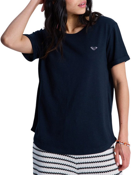 ROXY OCEANWAVE REGULAR EMBY W TEE BLACK