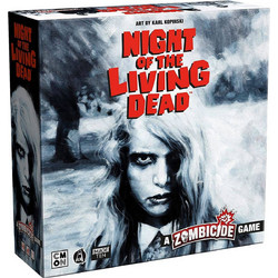 CMON Night Of The Living Dead Zombicide Game Night Of The Living Dead Επιτραπέζιο Παιχνίδι για 14+ Ετών για 1-6 Παίκτες