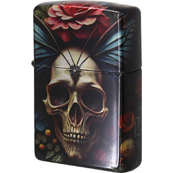 Zippo Αναπτήρας Λαδιού FLORAL SKULL 46848