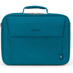 Dicota Eco Multi Base Τσάντα Laptop Ώμου 15.6" Blue