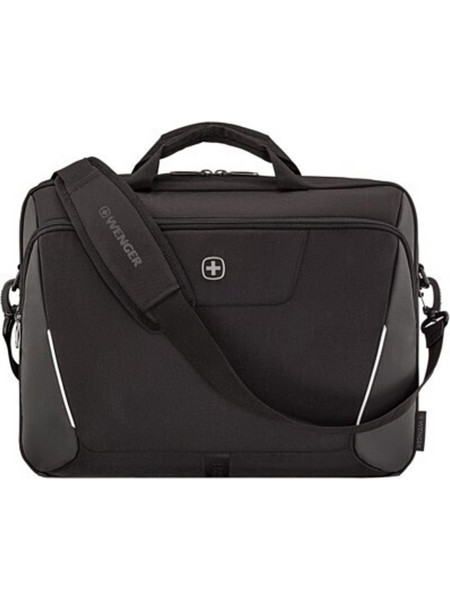 Wenger 653301 Briefcase Επαγγελματική Τσάντα Ώμου / Χειρός 17" Μαύρη
