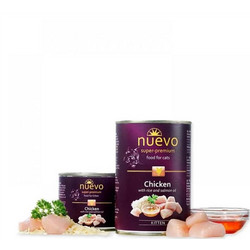 Nuevo Super Premium Kitten with Chicken & Rice 400gr