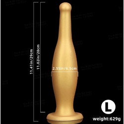 Kinksters Gold Bottle Πρωκτική Σφήνα Χρυσό