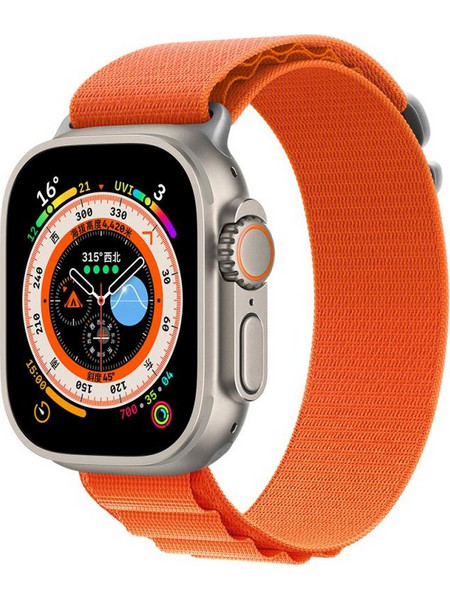 Devia Sport5 Deluxe Λουράκι Υφασμάτινο Orange (Apple Watch 38 / 40 / 41mm)