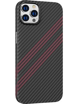 Hoco Slim Back Cover Red / Black (iPhone 14 Pro)
