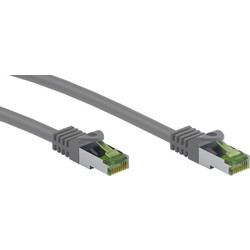 Goobay S/FTP Cat.8.1 Καλώδιο Δικτύου Ethernet 15m Grey