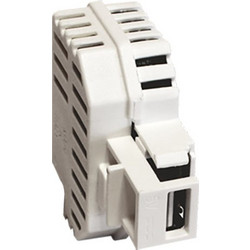 MODYS ΑΝΤΑΠΤΟΡΑΣ-ΠΡΙΖΑ USB KS 1 ΣΤ. 5V 1x1200m ΛΕΥΚΟΣ IP20 | ACA | 10101451080
