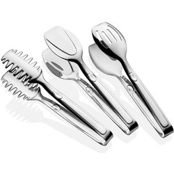 Λαβίδες Σερβιρίσματος (Σετ 3Τμχ) Piacasa 645DRM1128 21,4cm Silver Hermia Ανοξείδωτο Ατσάλι