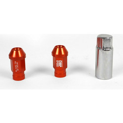 Set Παξιμάδια OMP Πορτοκαλί 40 mm 20 pcs M12 x 1,50