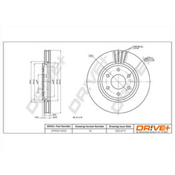 Dr!ve+ Δισκόπλακα - DP1010.11.0533