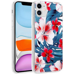 Crong Flower Case - Case For Iphone 11 (Pattern 03) - (CRG-FLR-IP11-03)