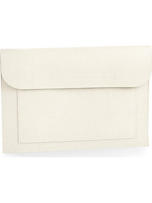Θήκη Laptop και Εγγράφων BG726 BagBase Felt Soft White