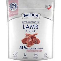 Baltica 1kg Ξηρά Τροφή Σκύλων Μεσαίων Φυλών με Αρνί και Ρύζι