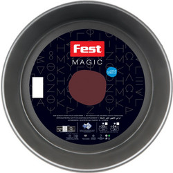 Fest Magic Ταψί Στρογγυλό Αλουμινίου με Αντικολλητική Επίστρωση 23cm