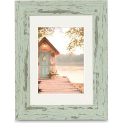 Hama Cottage Plastic Frame 13x18 Pastel Mint inc.Passepart.193334