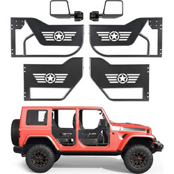 VEVOR Πόρτες Σωλήνα για Jeep για τα Jeep Wrangler JL JLU & Gladiator JT (2018-2026) JPC4MCXWXBZTJNFYM001V0