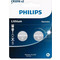 Philips CR2016 2τμχ Philips CR2016 2τμχ