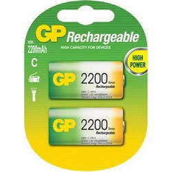 Gp Rechargeable C 2200mAh 2τμχ