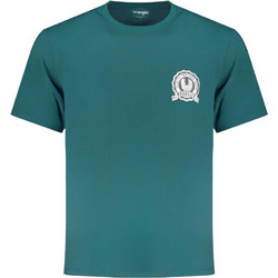 WRANGLER SHORT SLEEVE T-SHIRT MEN GREEN - FX24MLOGOT6_VE6DEEPT