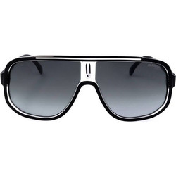 Carrera CA1058/S 80S/9O Ανδρικά Γυαλιά Ηλίου Oversized Κοκάλινα Μαύρα με Γκρι Degradee Φακό