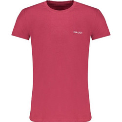 GAUDI MEN'S RED SHORT SLEEVE T-SHIRT - GAU1UTS01_RORUMBAR