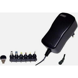 GBC 34.0106.38 Mini Universal Τροφοδοτικό 24W - 7 Τάσεις 9-24V & Αντιστρεπτή Πολικότητα