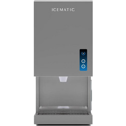 ICEMATIC TROPICAL TD200.10 A Παγομηχανή - Dispenser Πάγου Παραγωγής 190 kg/24h - Συμπαγές Τρίμμα Πάγου Nugget, Air Cooled Unit (Icematic) (TD200.10 A)