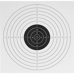 Στόχος Σκοποβολής 50x50 cm Trizand - Σετ 100 Τεμαχίων για Ακρίβεια