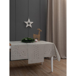 Palamaiki Σετ Σουπλα Christmas Collection 35x45 CD02 GREY Γκρι