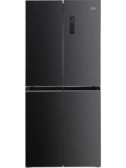 Beko GNO4031GS Ψυγείο Ντουλάπα Γκρι