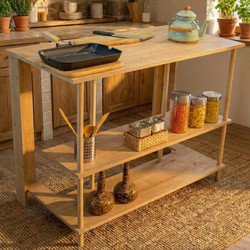 Νησίδα Κουζίνας Peka-0018 - Sapphire Oak 276Tdb1164 (120x89,5x60)