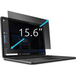 Kensington Privacy Filter 15.6" Notebooks 16:10 Removable 2-way Privacy Screen Anti-spy Screen Film Anti-glare Coating & Blue Light Reduction Transparent 628968 EQ156A169E