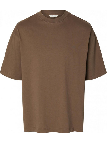 t-shirt relaxed fit SELECTED RelaxSpen Πράσινο