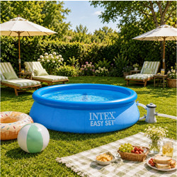 Bestway Fast Set 57450 Φουσκωτή Πισίνα Πλαστική Φ244x61cm